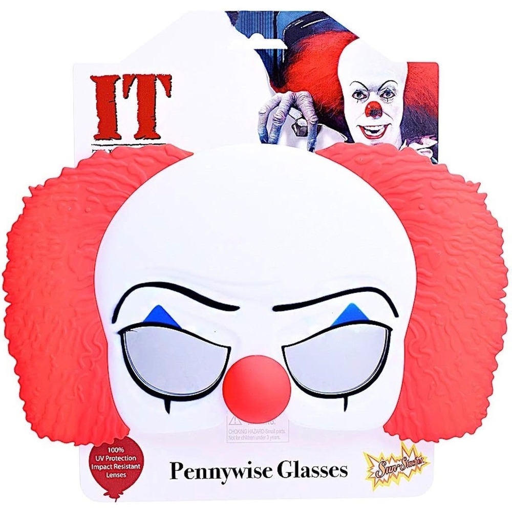 IT Pennywise‎ The Clown Glasses Sun-Staches 100 % UV Protection
